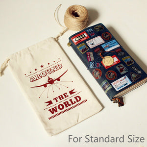 Printed Planner Notebook Pouch