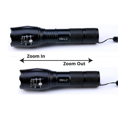 Zoomable LED Flashlight